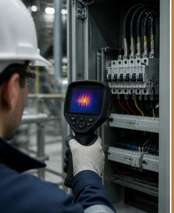 Тепловой контроль оборудования в Челябинске для безопасности работ